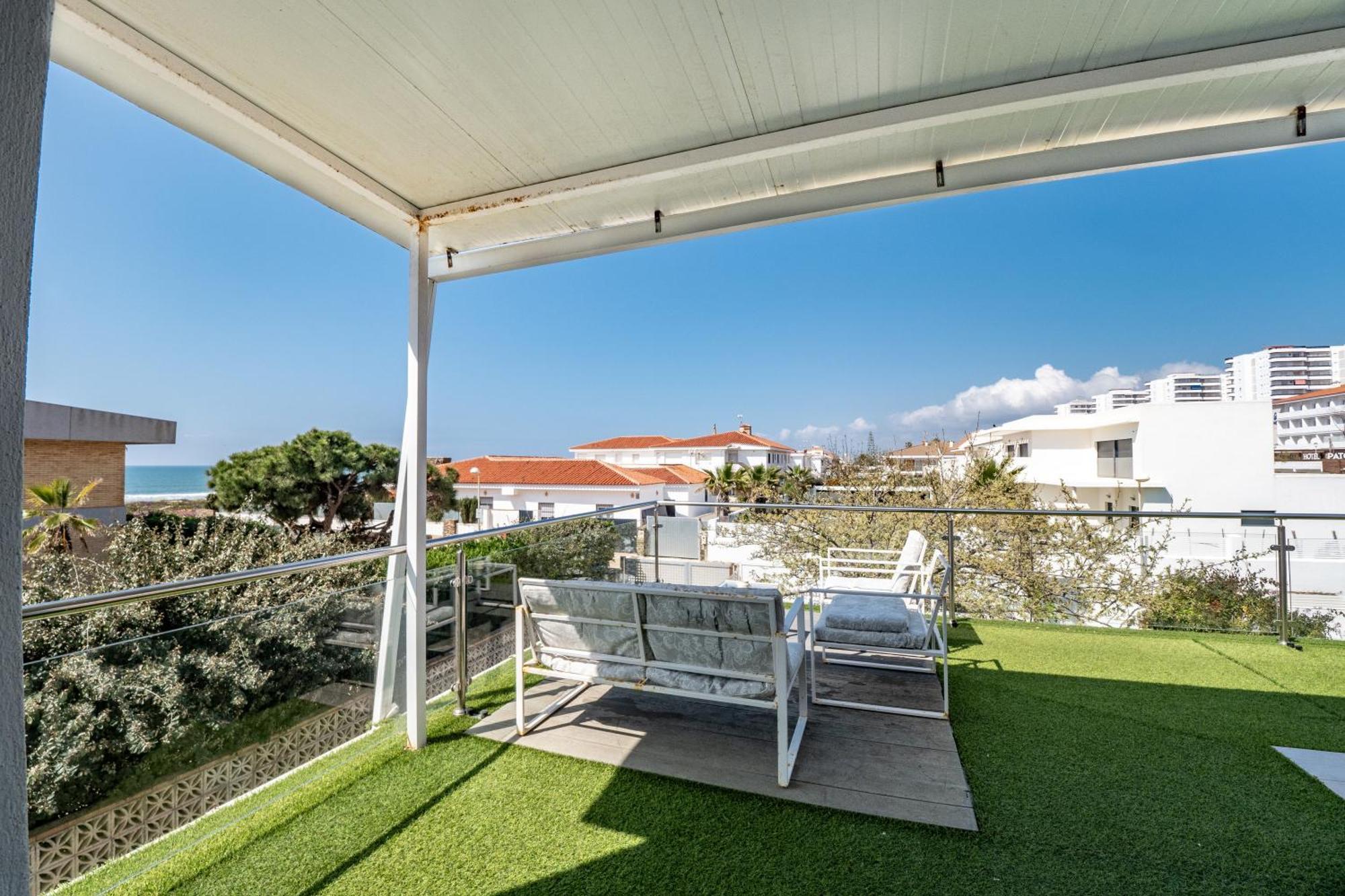 Precioso Chalet A Pie De Playa Punta Umbria Bagian luar foto